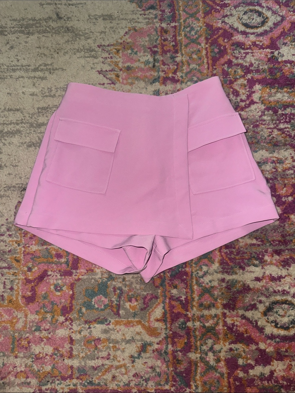 Pink Pocket Skort